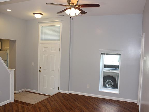 View from back of living room