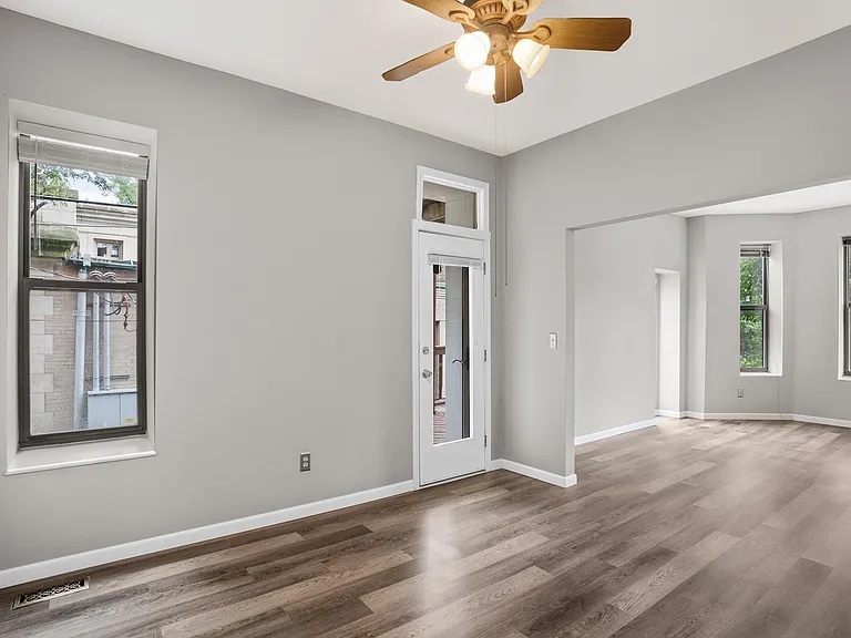 Dining room; door to private deck