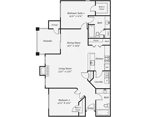 Floor plan Furnished-f-B2