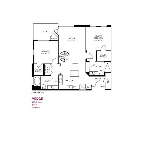 Floor plan Verge