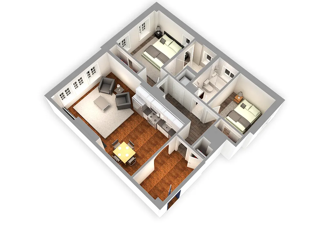 Floor plan Cornell