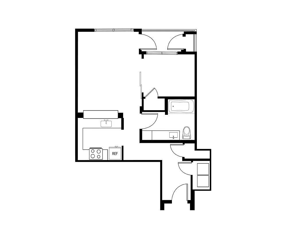 Floor plan A1B