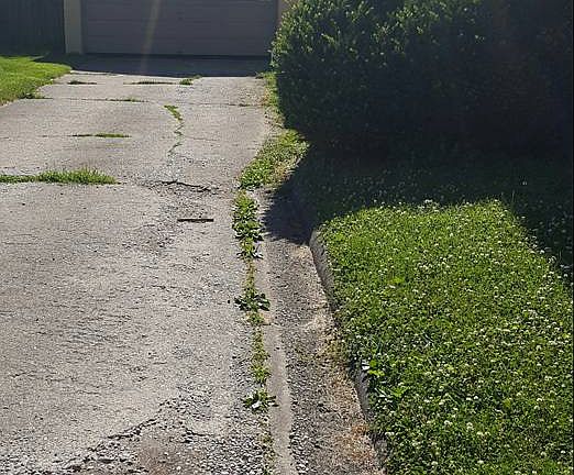 concrete drive garage