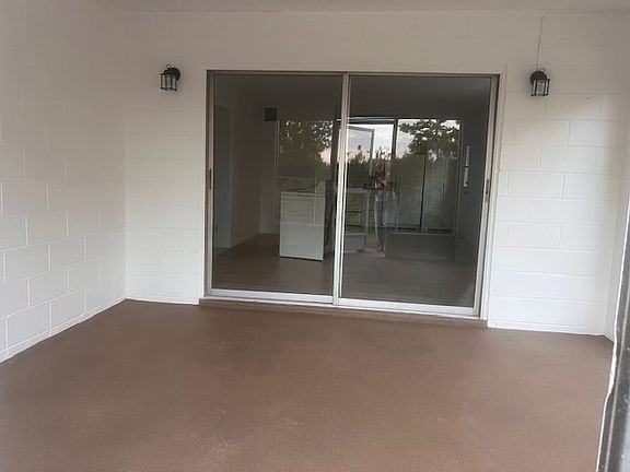 Screened in patio