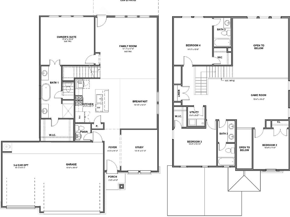 Christina 2516s TLT Floorplan