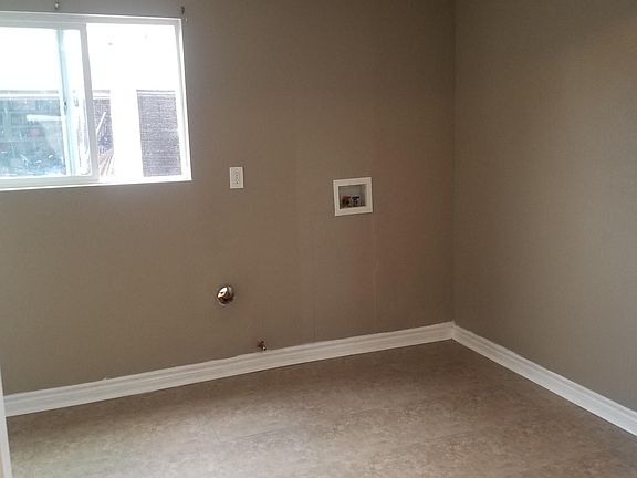 Downstairs- laundry hookup