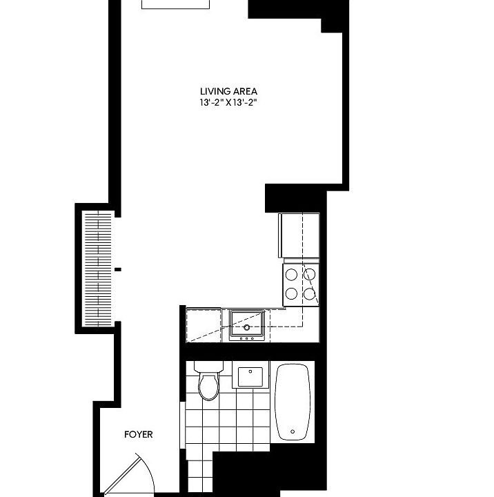 2nd image of 90 West St APT 11m
