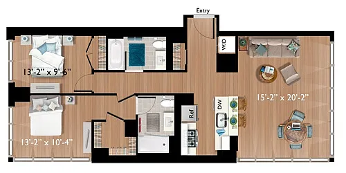 Floor plan Continuum 55_C7