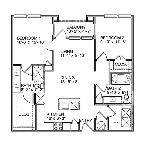Floor plan Clemens
