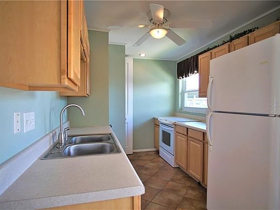 Updated kitchen includes the laundry closet with washer and dryer included