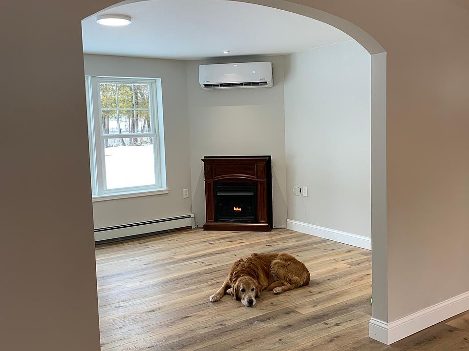 similar to this living room except unit #3 has cathedral ceiling