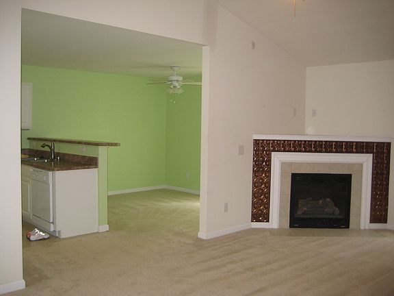 Great room with view of dining room