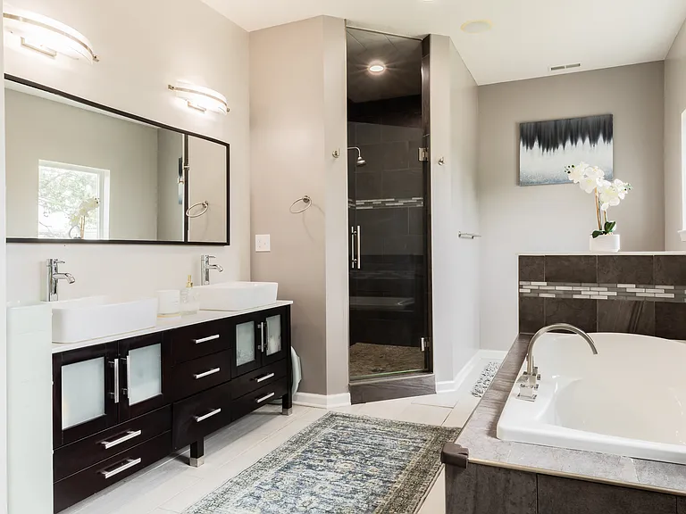 Another view of exquisite primary bath!