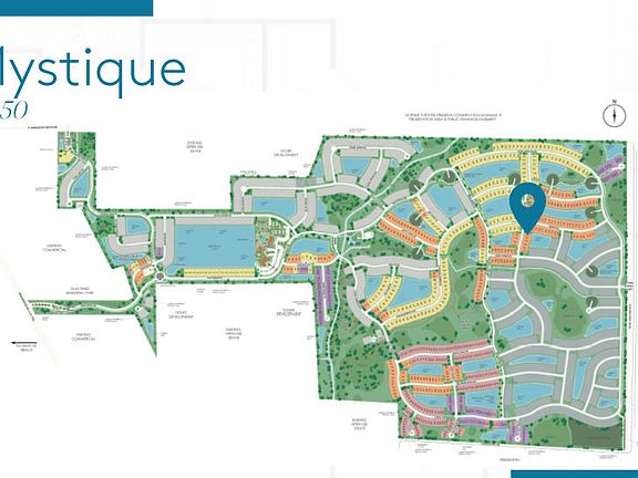 Location of the home within BeachWalk