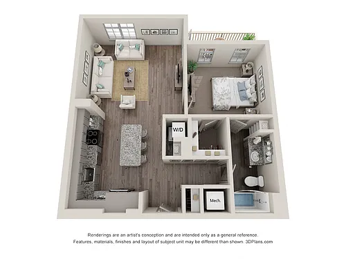 Floor plan 1C