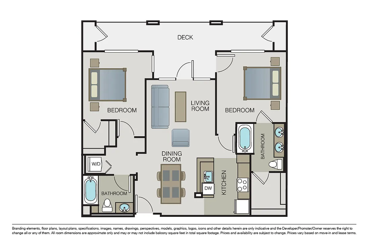Floor plan The Bradbury