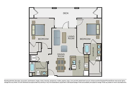 Floor plan The Bradbury