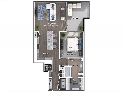 Floor plan A4