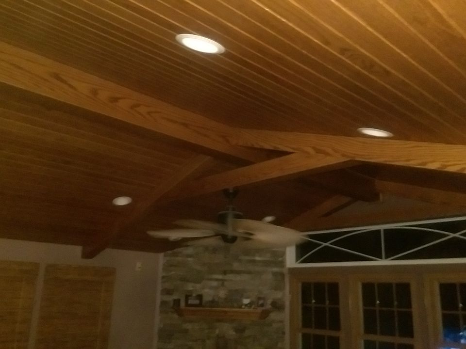 oak ceiling