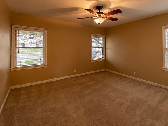 Master bedroom with walk-in closet