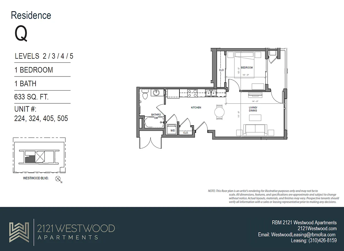 Floor plan Q