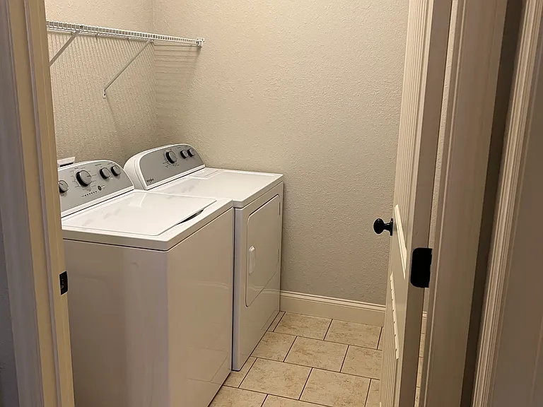 Laundry room. Washer & Dryer included.