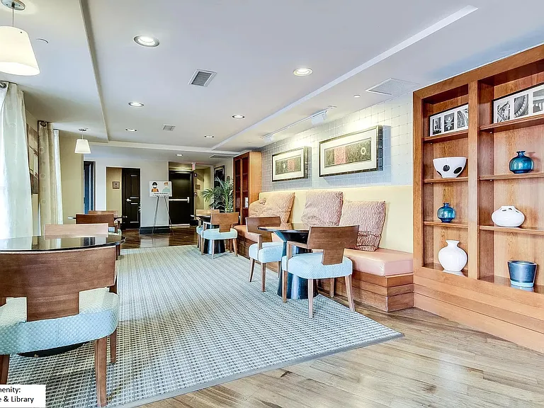 Amenity - library & lounge