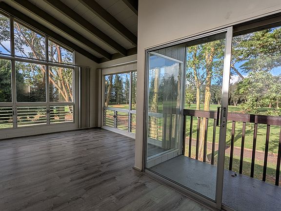 Living room from dining area