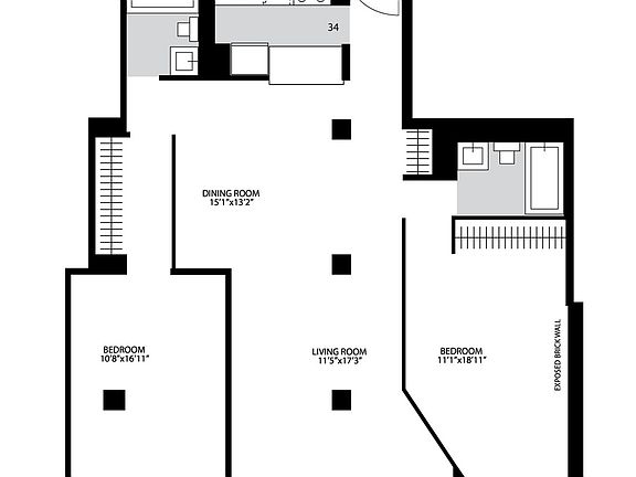 2nd image of 95 Horatio St #434