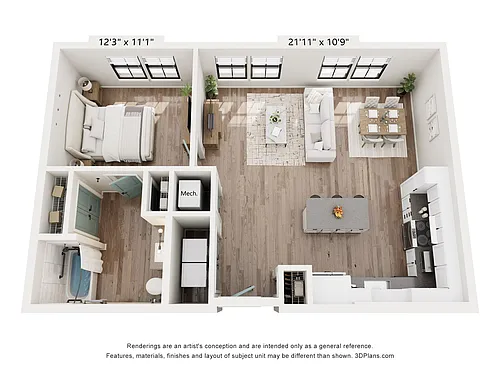 Floor plan A2 A