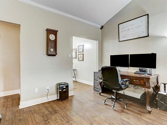 Family room accommodates many functions of busy families.