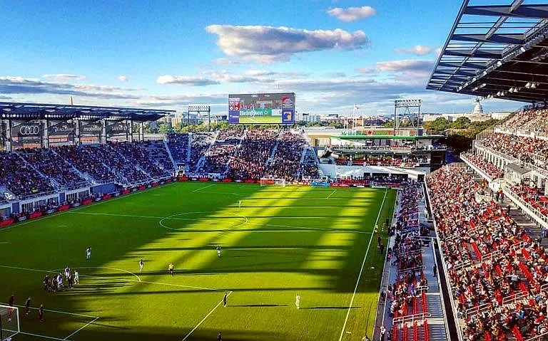 Audi Field only a 25-minute walk.