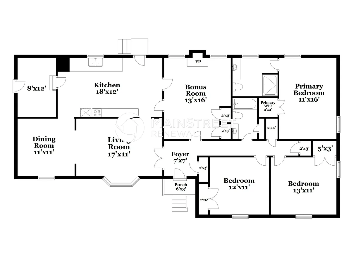 Floor Plan - 4712 Beechcroft Dr