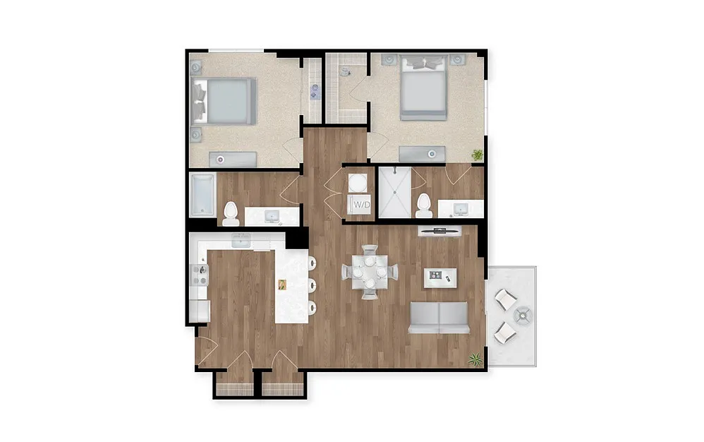 Floor plan B2D