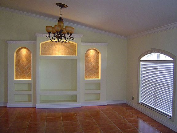 Custom entertainment center