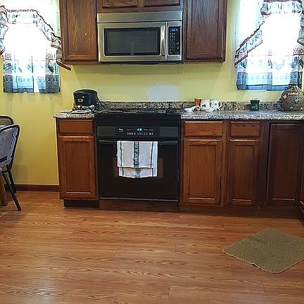 Built in Microwave and Stove