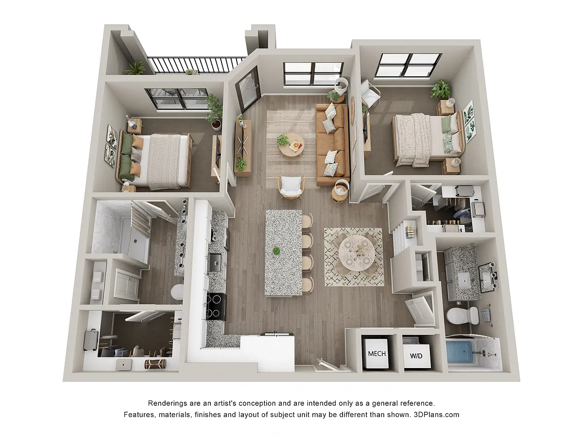 Floor plan B1