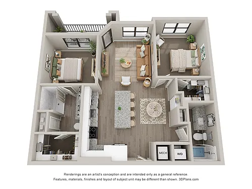 Floor plan B1