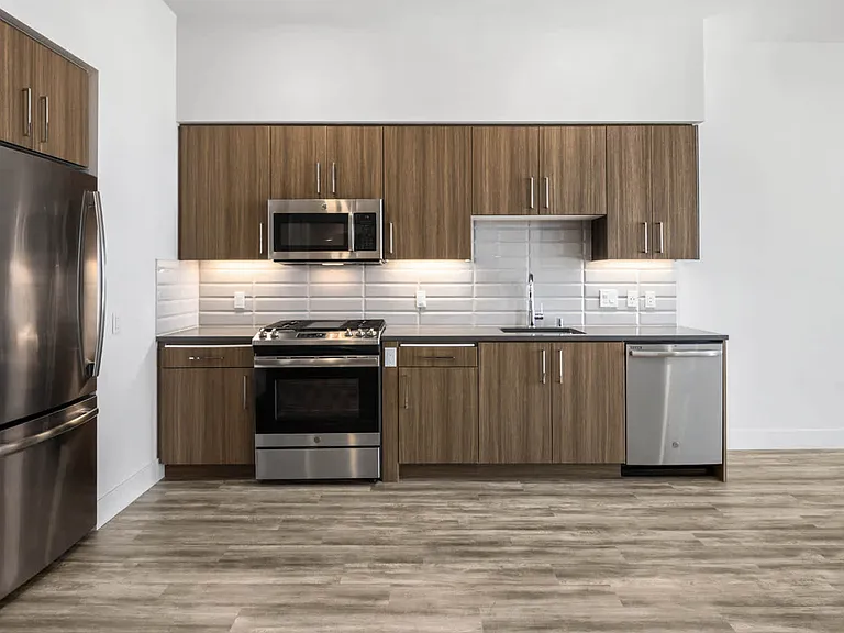 Kitchen with Stainless Steel Appliances