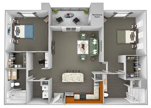 Floor plan B2 (Carina)