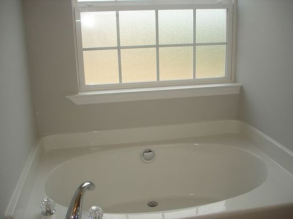 Garden tub w/separate shower in master bath