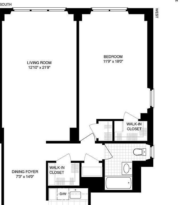 1st image of 30 W 60th St APT 6D