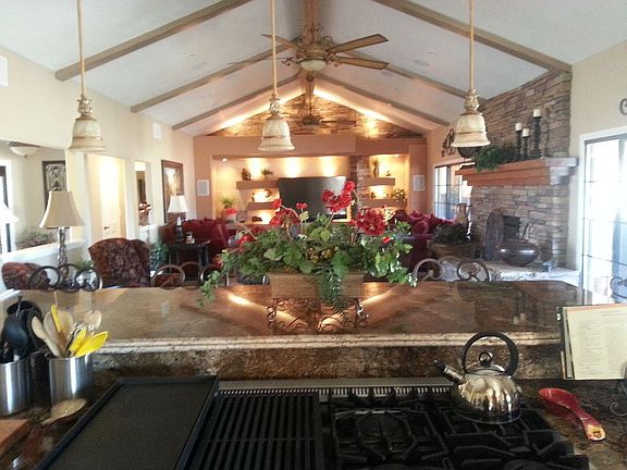 Family Rm View from Kitchen