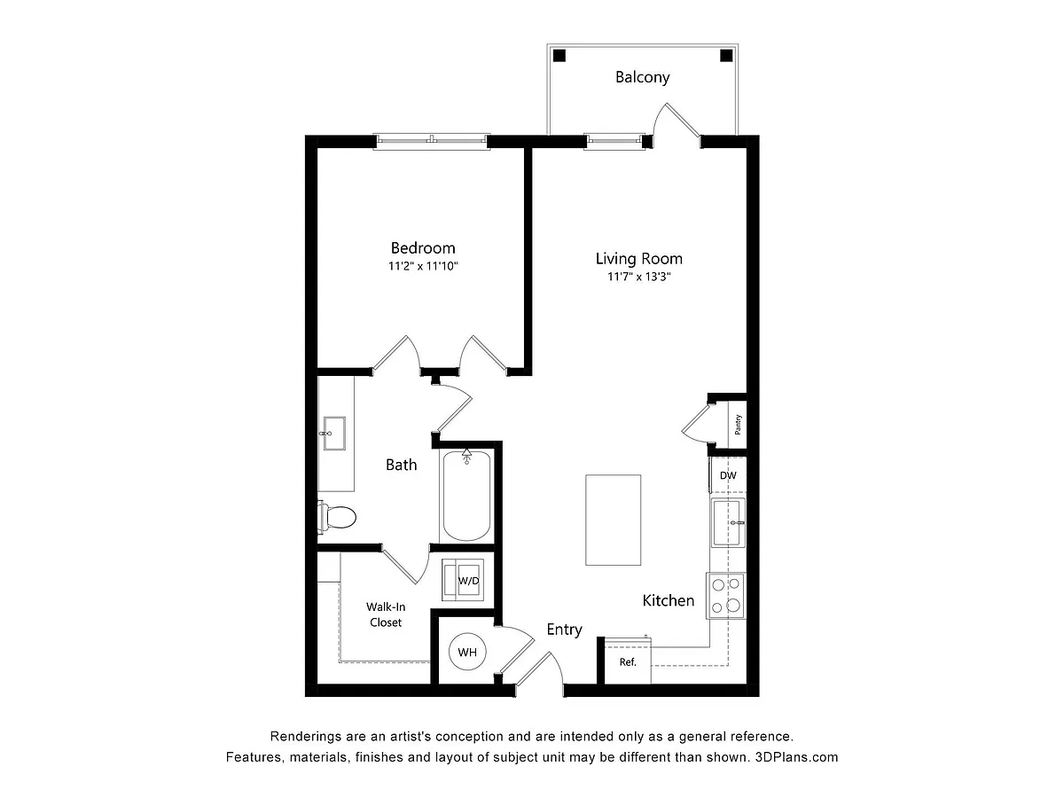 Floor plan A1