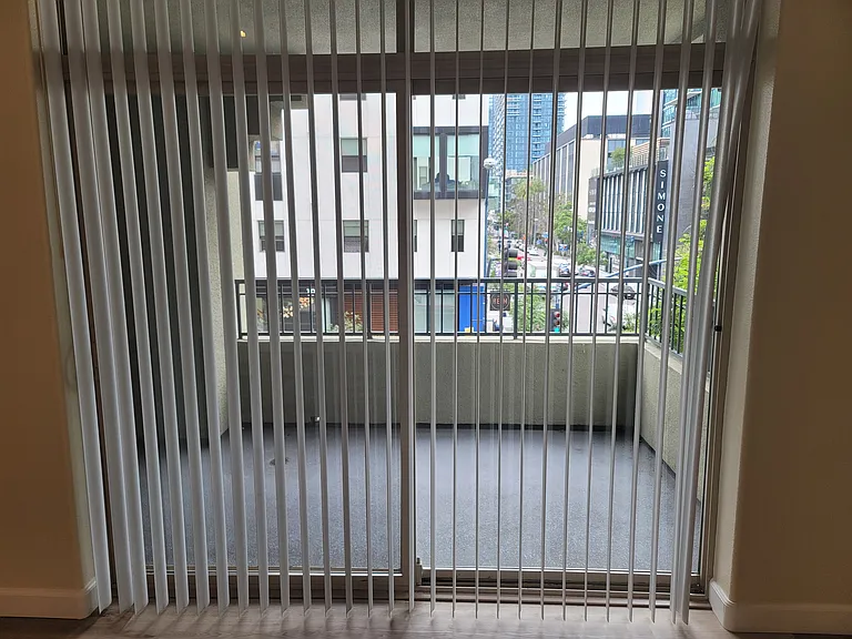 Large patio