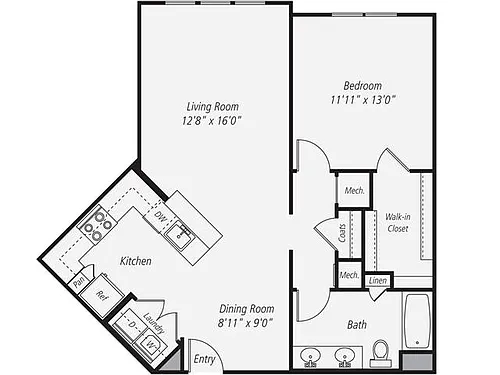 Floor plan A8