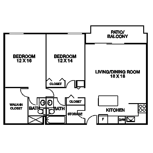 Floor plan B3