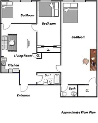 Rented by Alpha Properties NYC I LLC