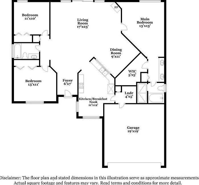 3 bed, 2.0 bath, 1556 sqft, $1,935 — Photo 2