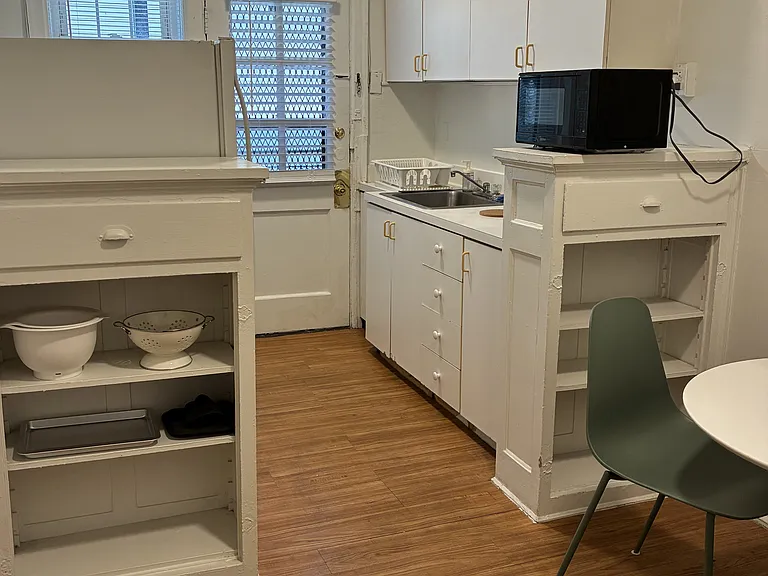 Kitchen and nook.